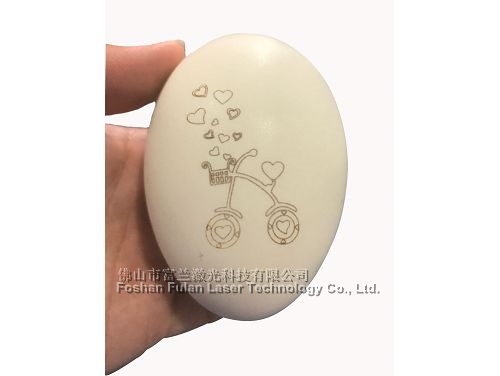 雞蛋激光鐳雕刻字